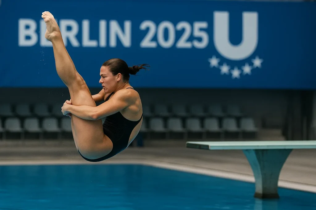 Diving в Берлине 2025: календарь, обладатели медалей и ключевые моменты Универсиады
